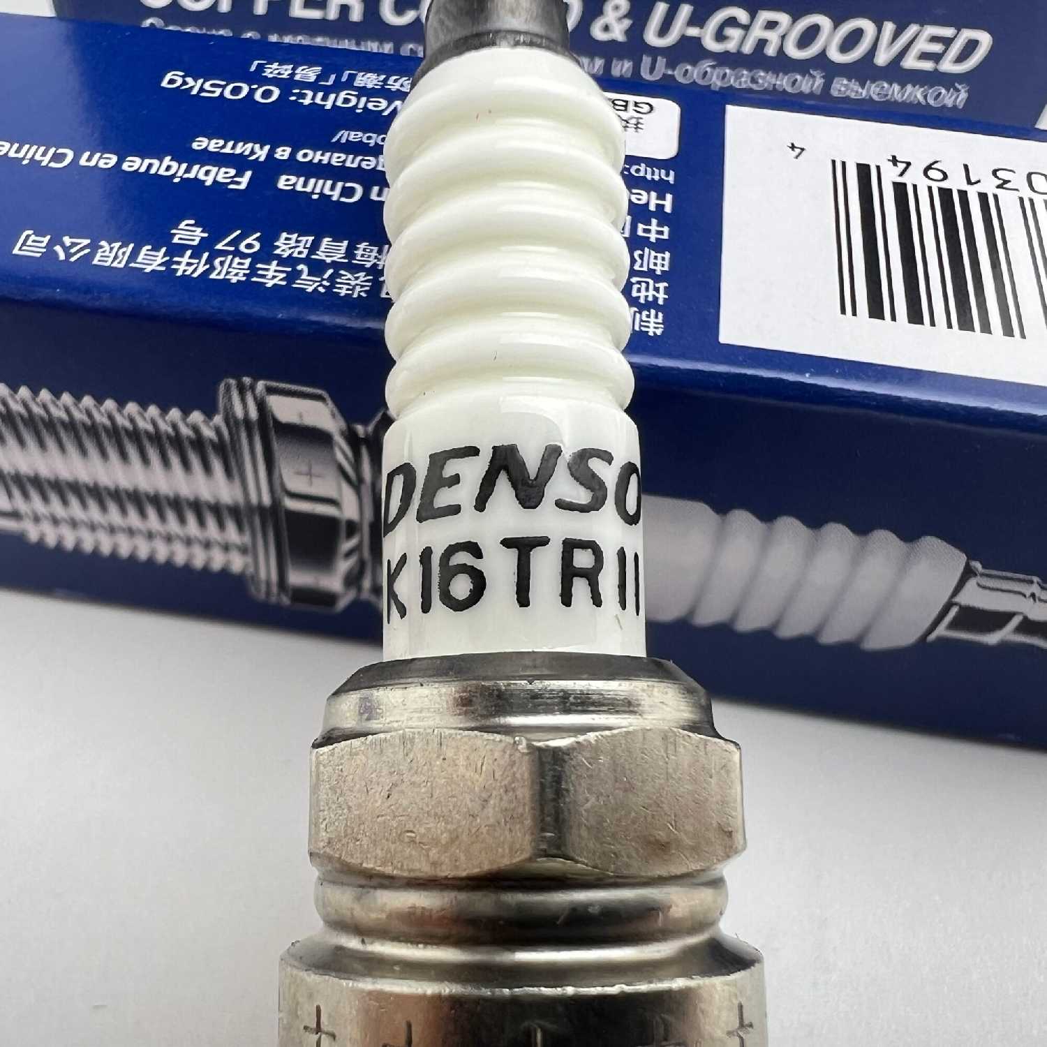 Свечи зажигания DENSO K16TR11 (Комплект 4шт) фотография 6