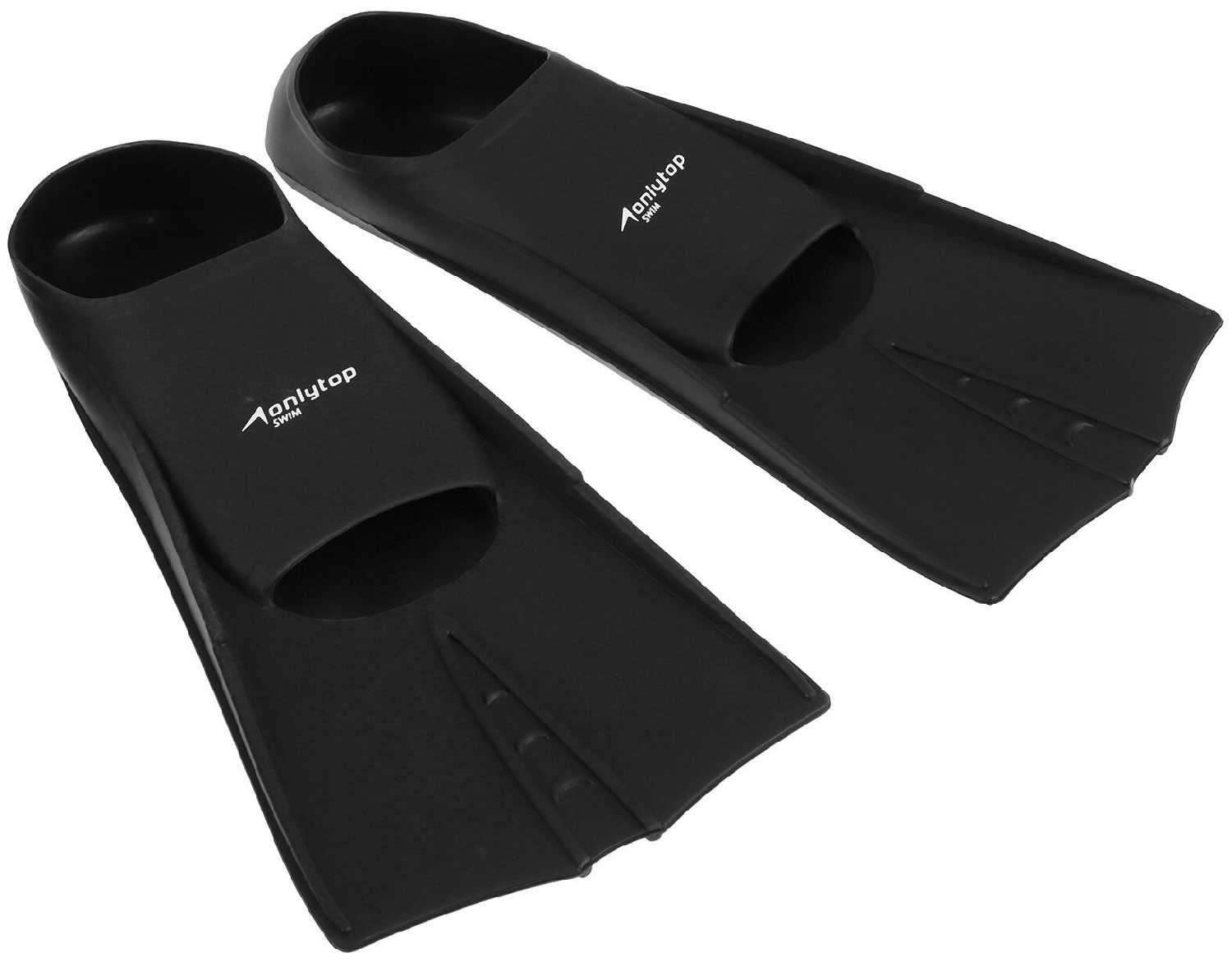 Ласты с закрытой пяткой ONLYTOP резиновые