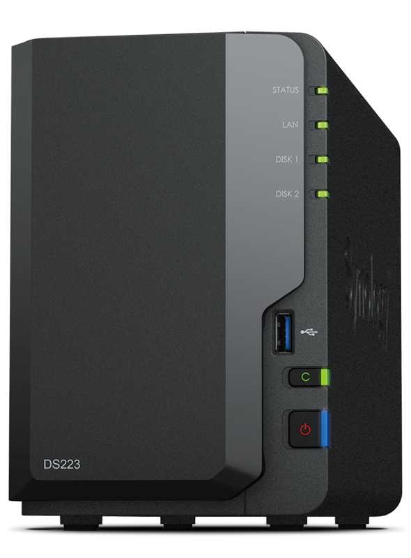 Сетевое хранилище Synology DS223 фотография 7