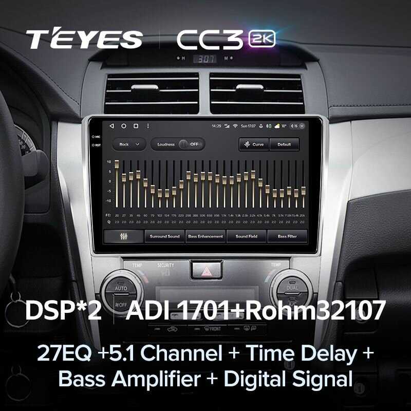 Магнитола Toyota Teyes CC3 (6/128) фотография 3