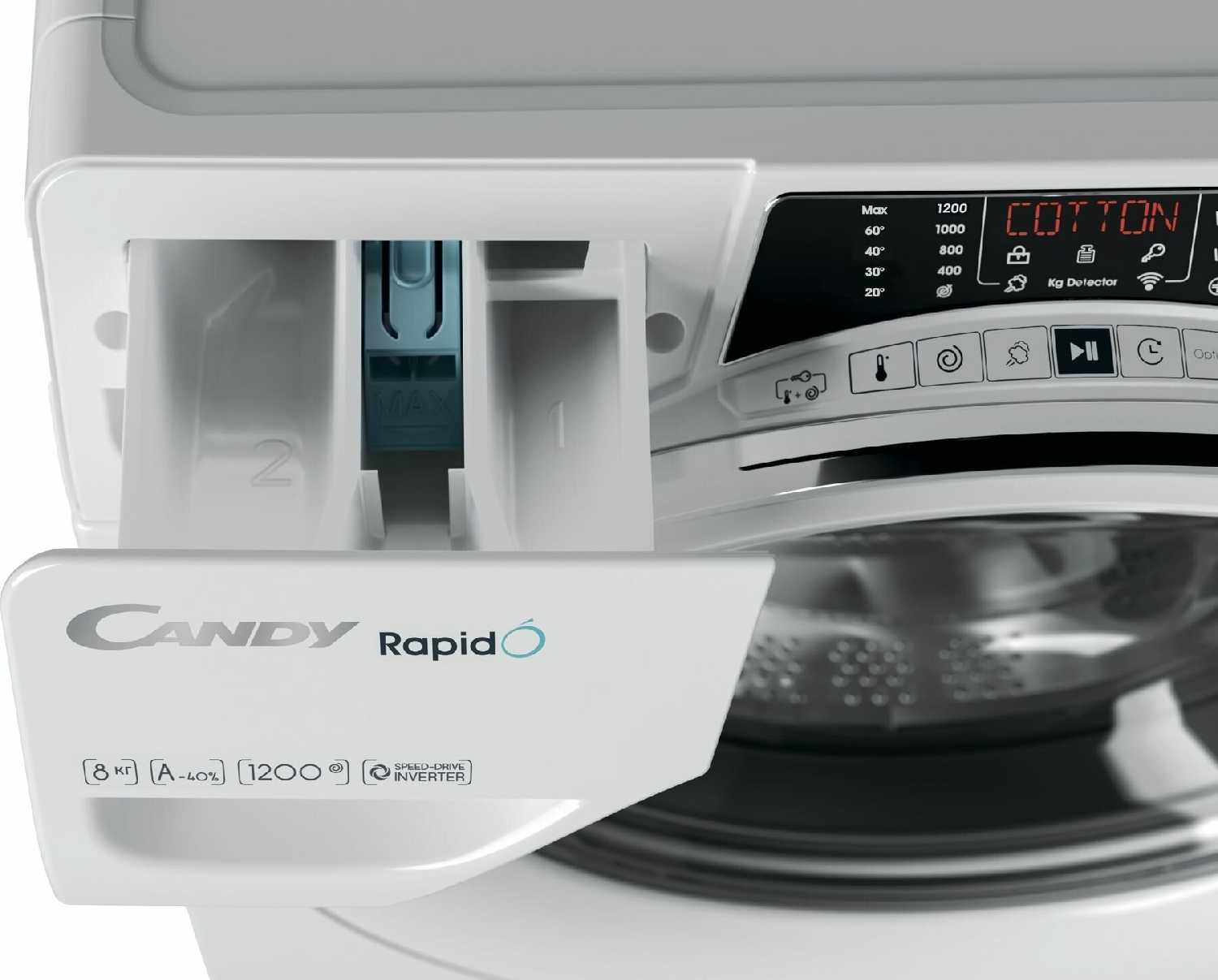 Стиральная машина CANDY RO441286DWMC4-07 фотография 3