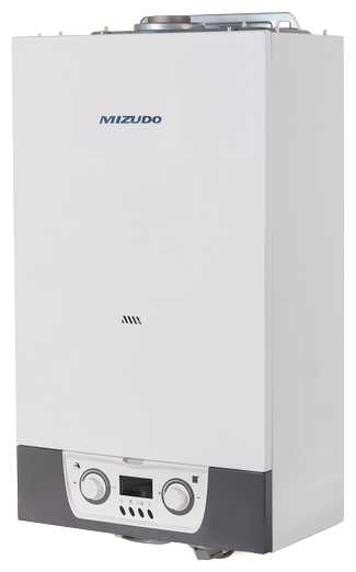 Конвекционный газовый котел MIZUDO M24T с шиной Open Therm, двухконтурный