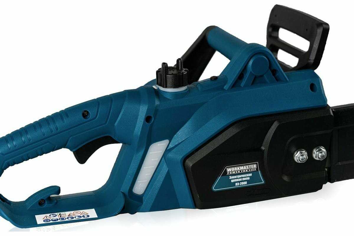 Электрическая цепная пила WorkMaster ПЭ-2000 фотография 3