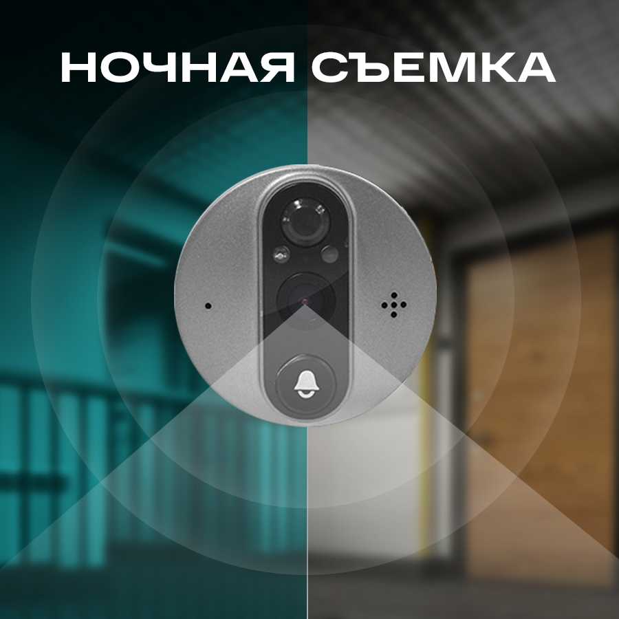 Видеоглазок с WI-FI фотография 5