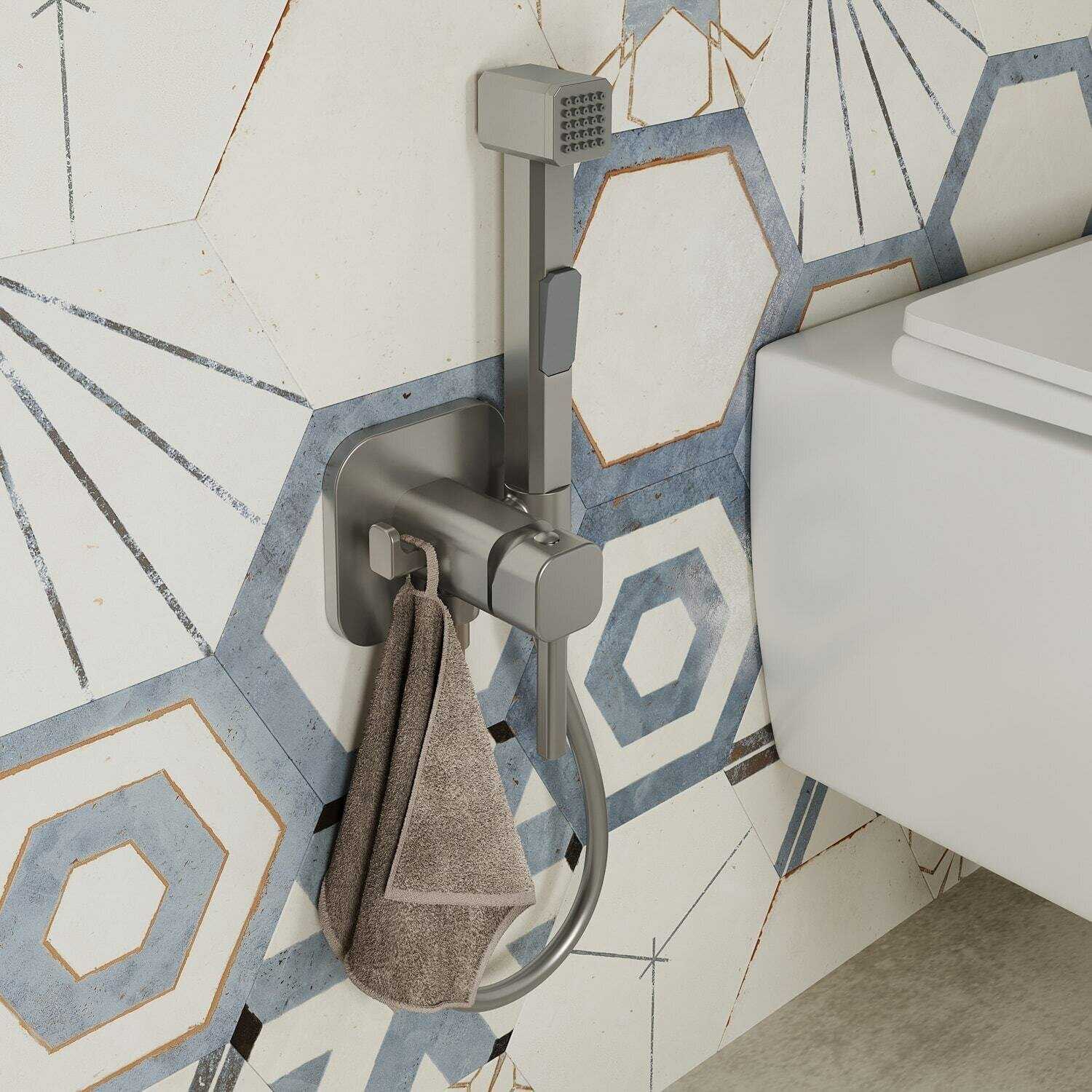 Смеситель IDDIS Смеситель с гигиеническим душем (004SBS0i08)