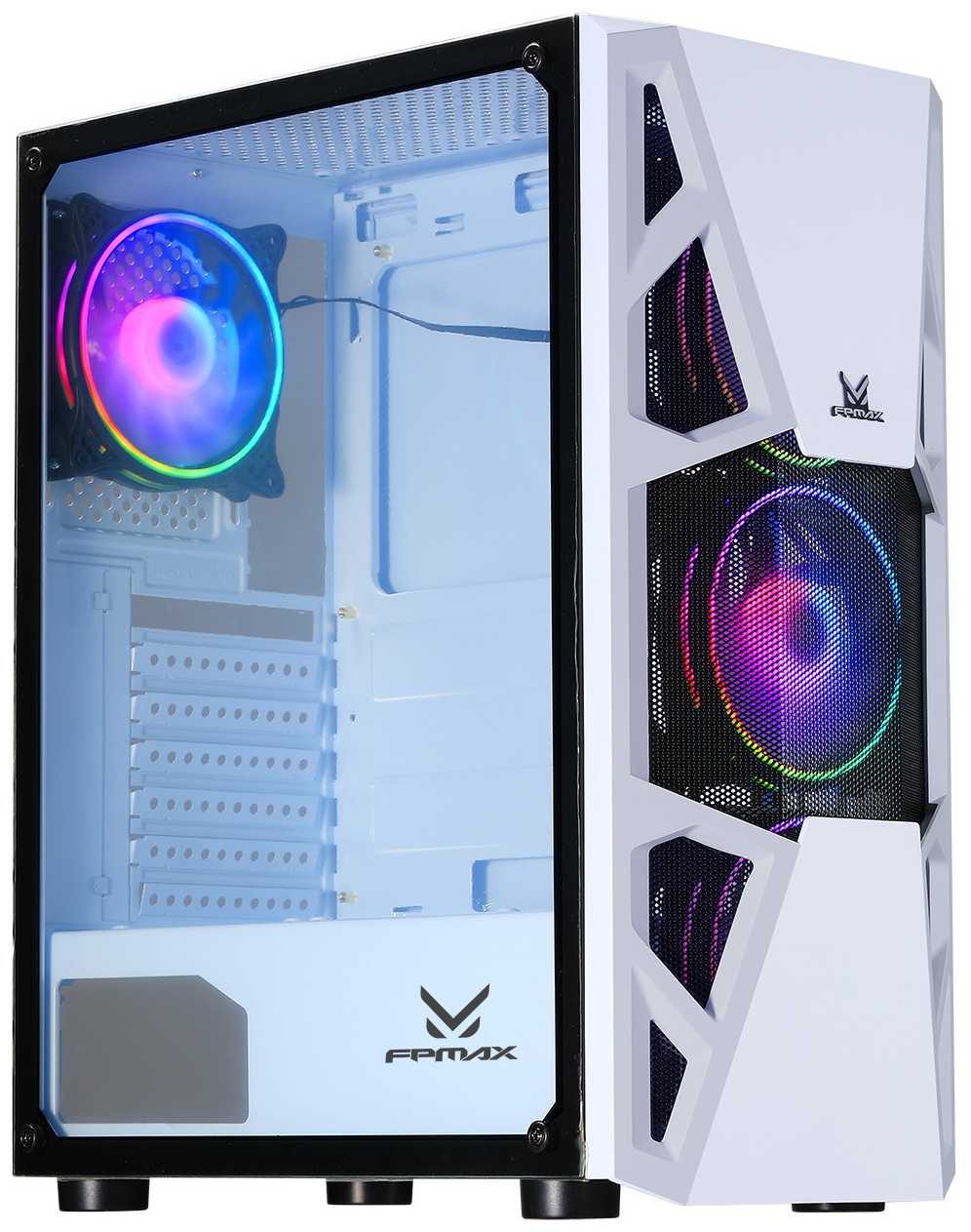 Корпус компьютерный FORMULA CL-3303W RGB белый фотография 1