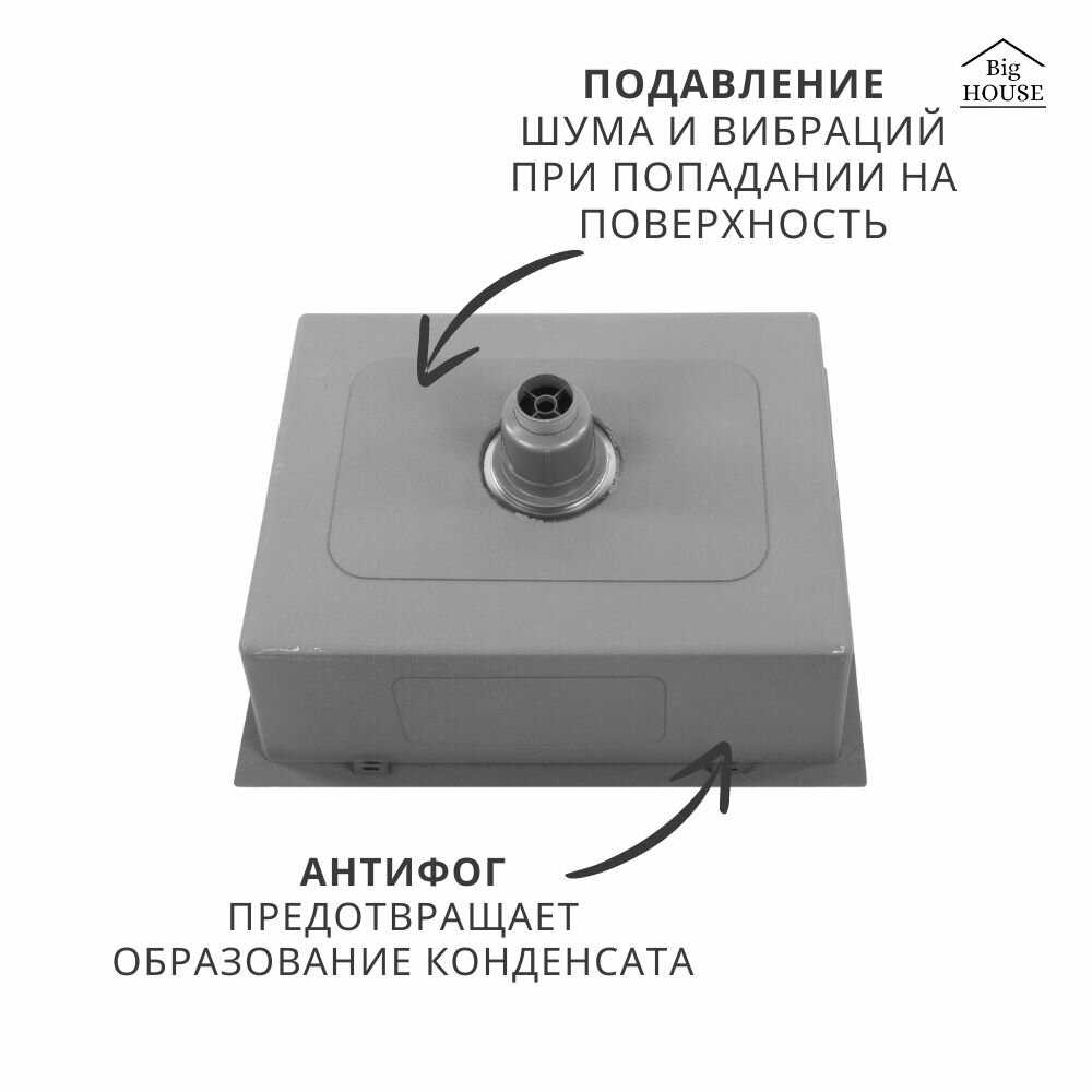 Мойка для кухни Big House (61х51 см) фотография 14
