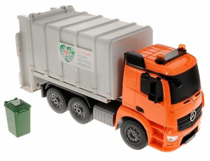 Мусоровоз Double Eagle Mercedes-Benz Antos (E560-003), 1:20, 41 см