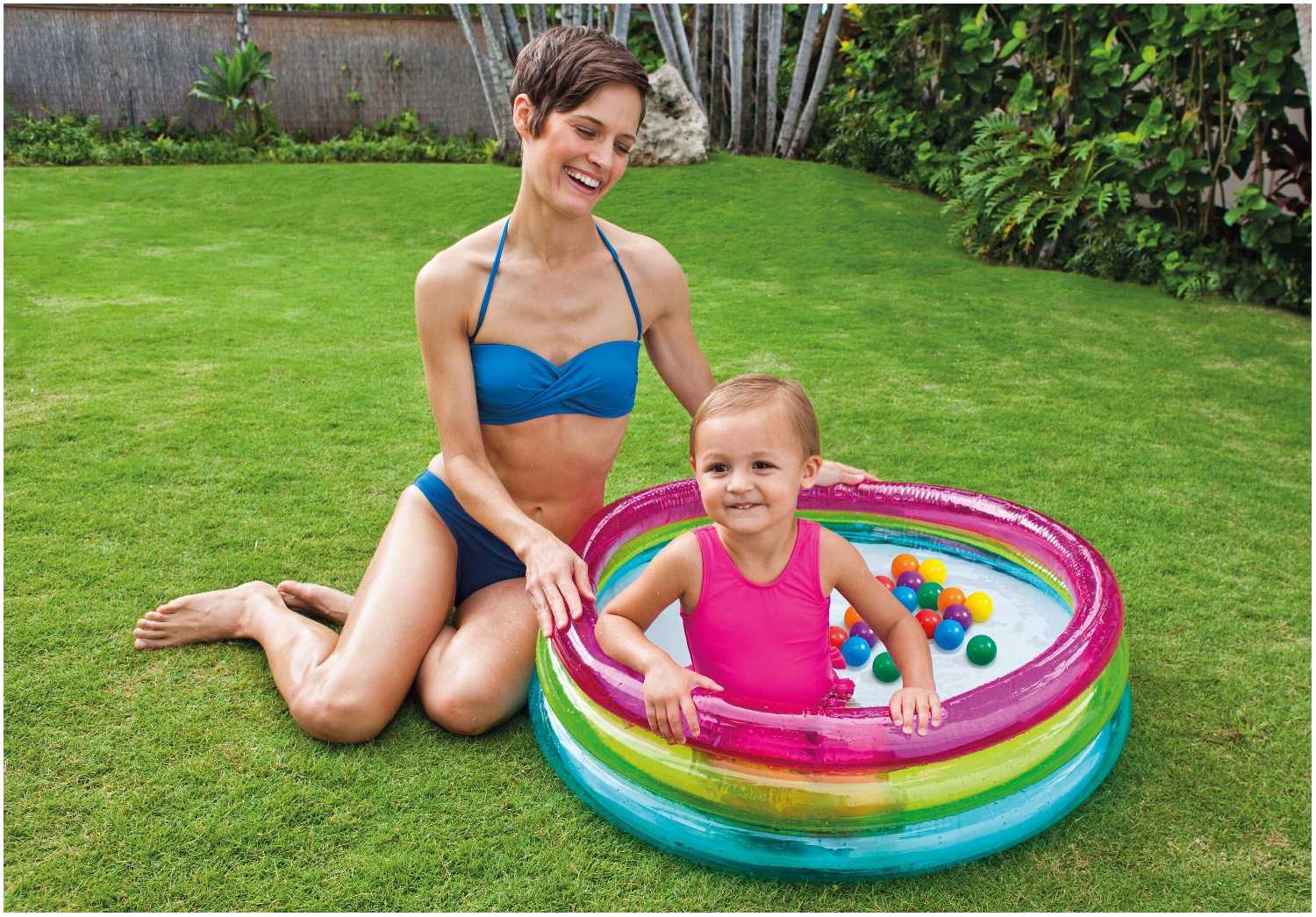 Бассейн Intex Classic Three Ring Baby Ball Pit (48674) фотография 10