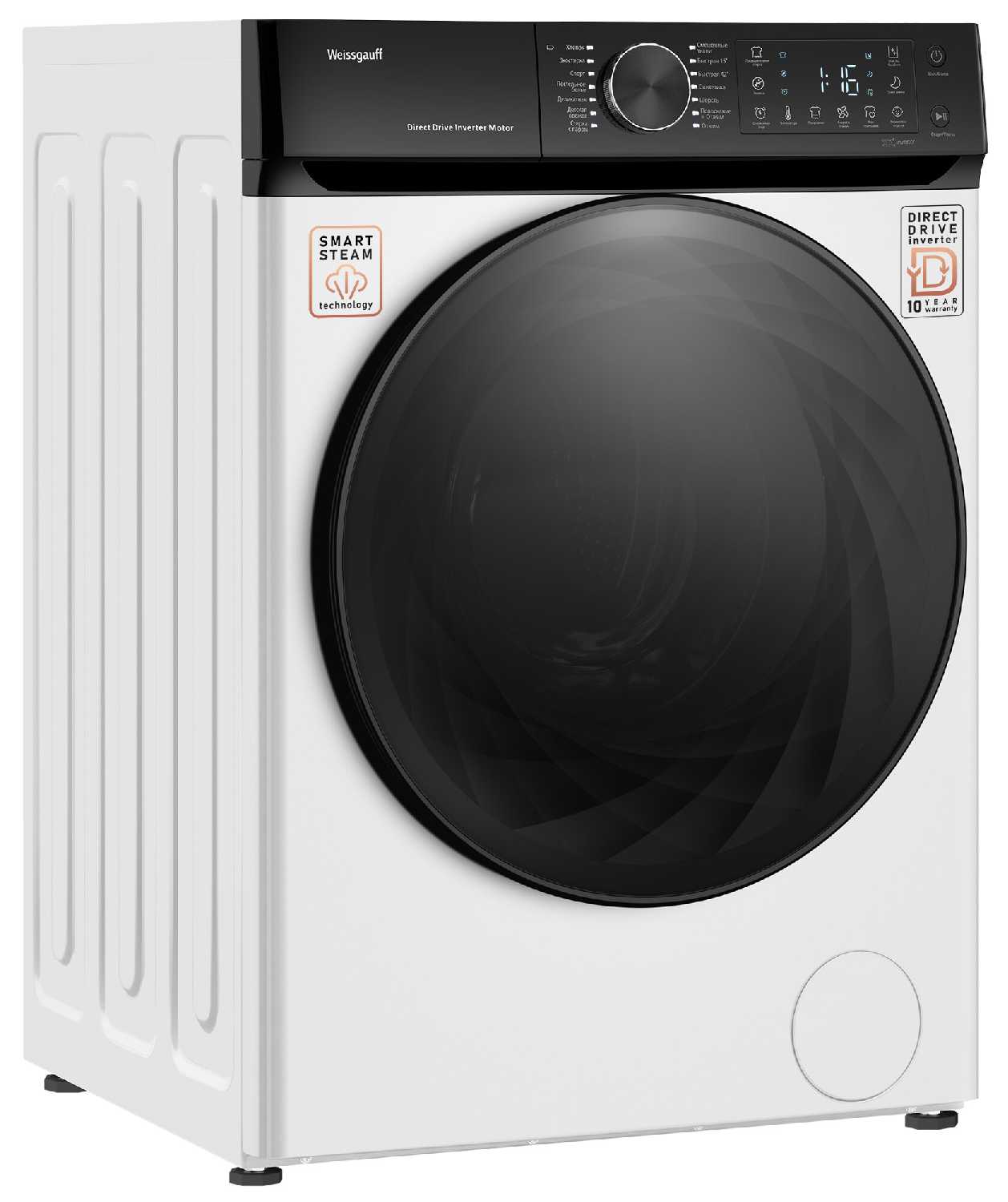 Стиральная машина Weissgauff WM 59411 Direct Drive Inverter Steam фотография 3