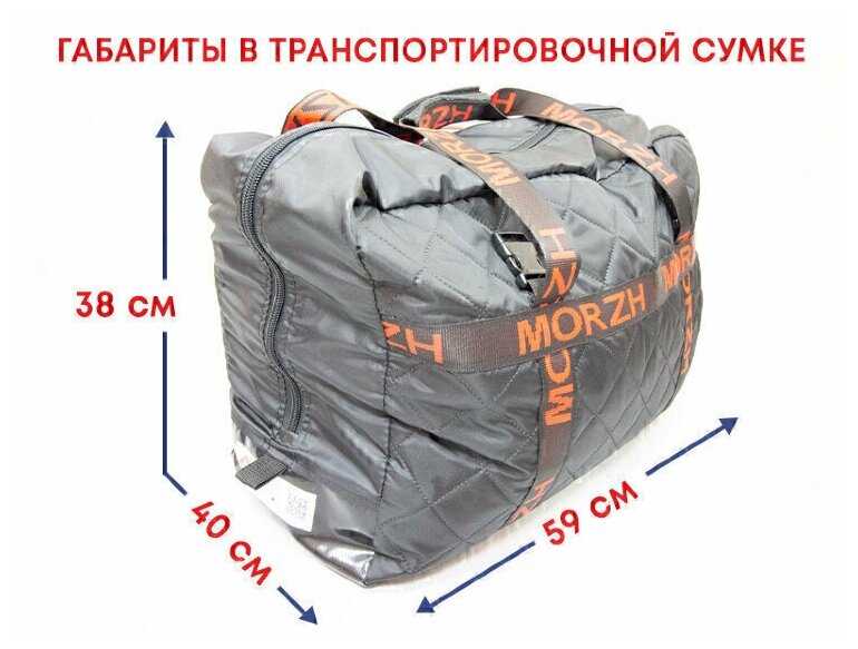 Мобильная баня МОРЖ (MORZH) с 2-мя окнами фотография 16