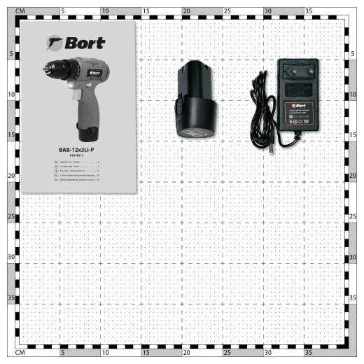 Аккумуляторная дрель-шуруповерт Bort BAB-12X2LI-P (1X1,5 AH) 93414011 фотография 10