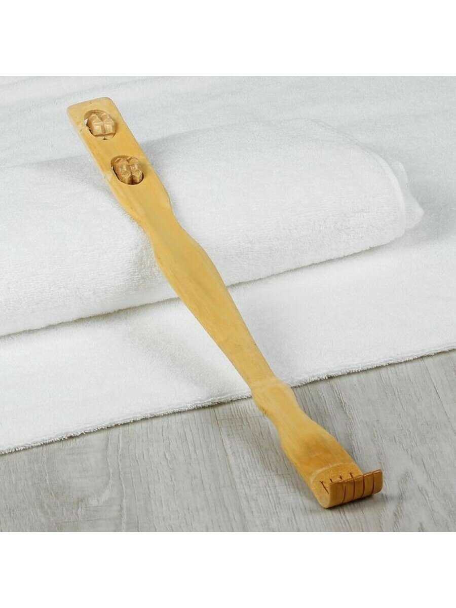 Деревянная чесалка Универсальная чесалка - массажер для тела фотография 2