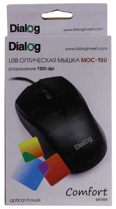 Мышь Dialog MOС-15U Black USB фотография 5