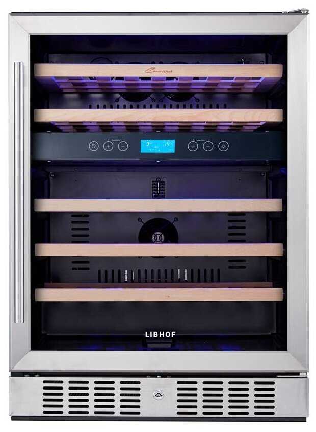 Встраиваемый винный шкаф Libhof CTD-46 silver фотография 1