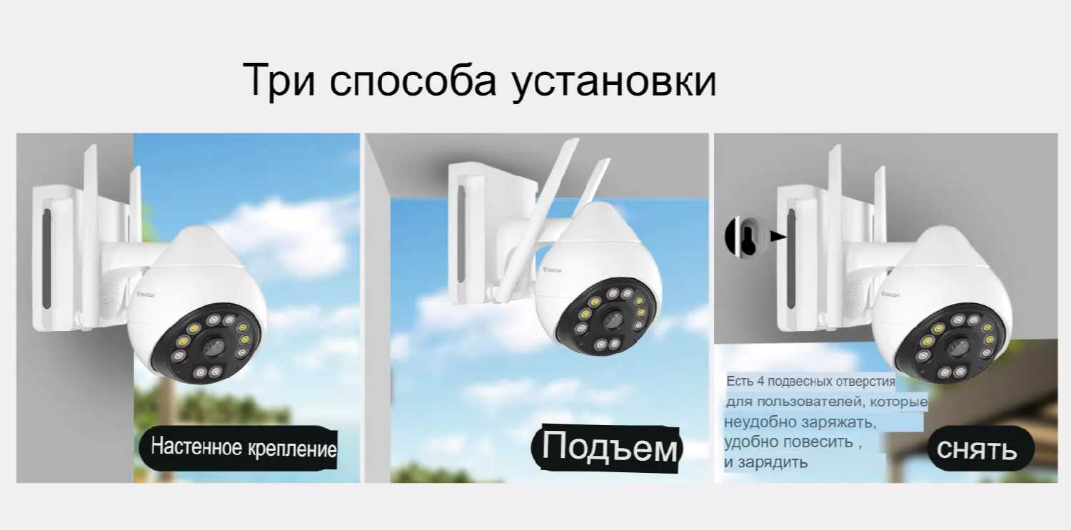 Видеокамера VStarcam CS69 фотография 2