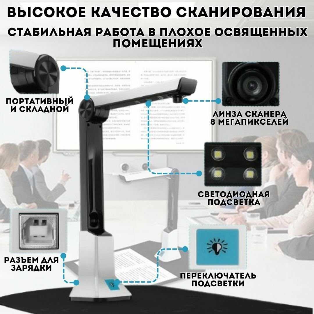 Многофункциональный сканер SoulArt (8Мп) фотография 6