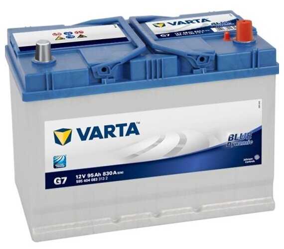 Аккумулятор VARTA Blue Dynamic G7 (595 404 083) фотография 2