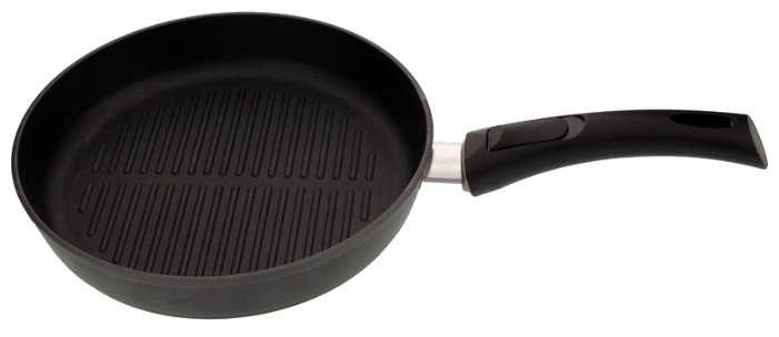 Сковорода-гриль НЕВА МЕТАЛЛ ПОСУДА Надёжная 3026NG 26 см фотография 2