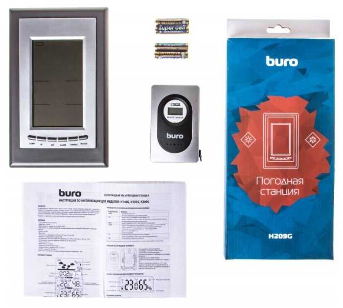 Метеостанция Buro H209G фотография 10