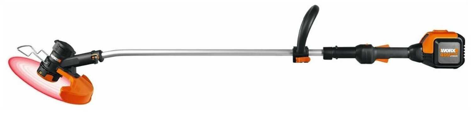 Триммер аккумуляторный NITRO WG186E.92 40В фотография 12