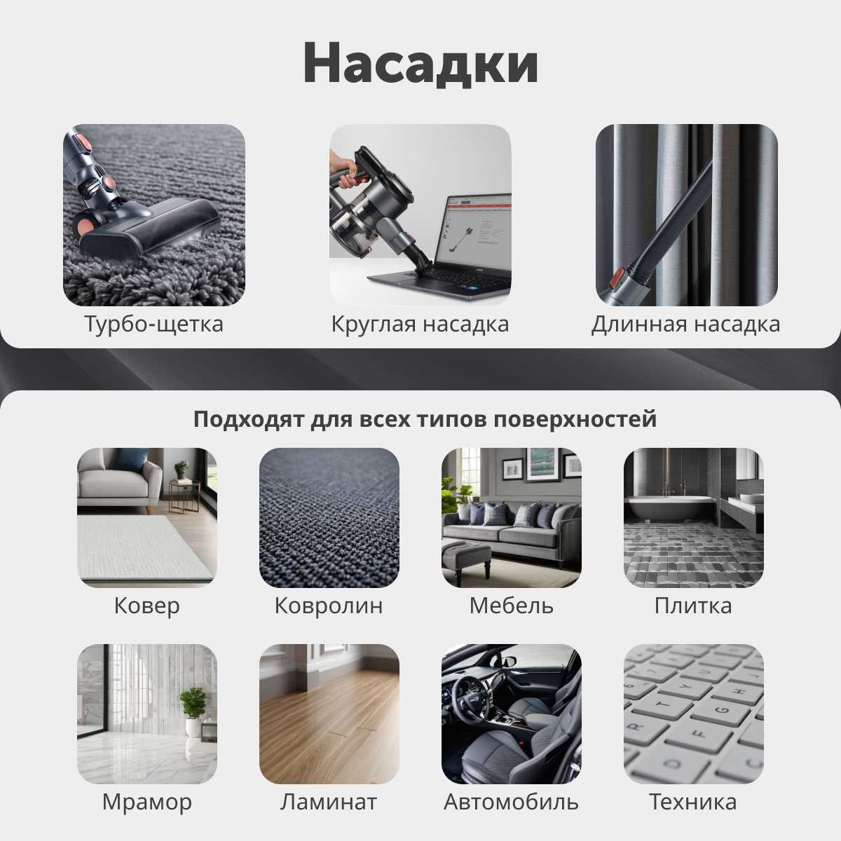 Вертикальный беспроводной пылесос RageX R601-200 фотография 4