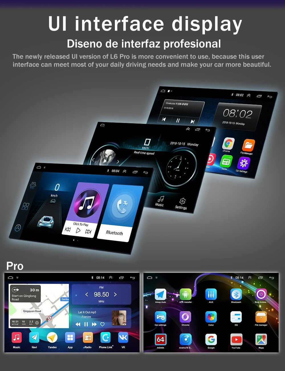 Автомагнитола LEHX L6Pro 2 din фотография 9