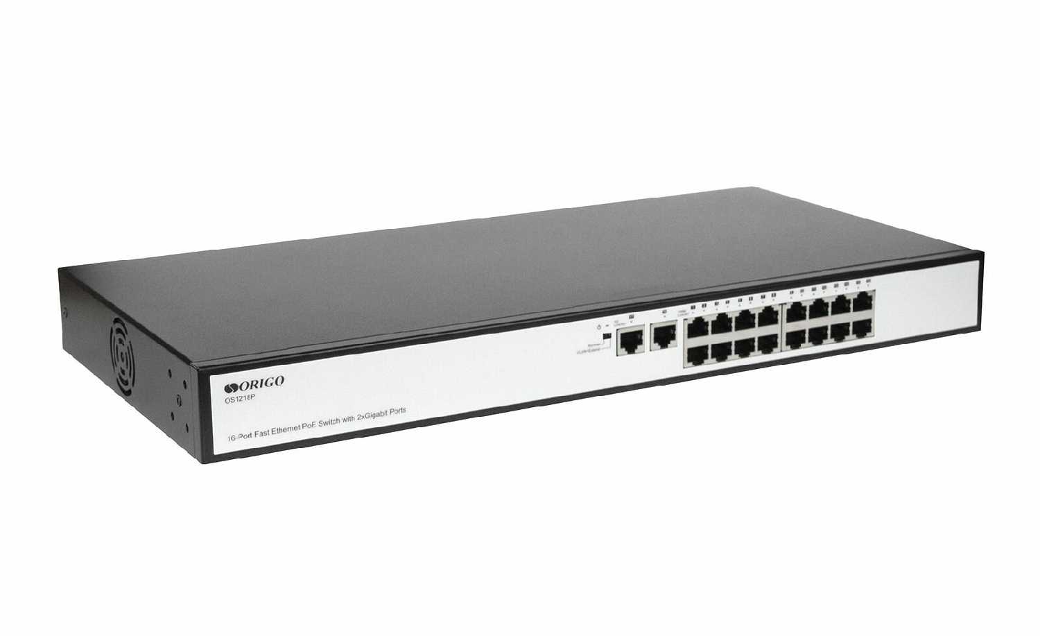 Коммутатор ORIGO Неуправляемый PoE-коммутатор (OS1218P/A1A) фотография 1