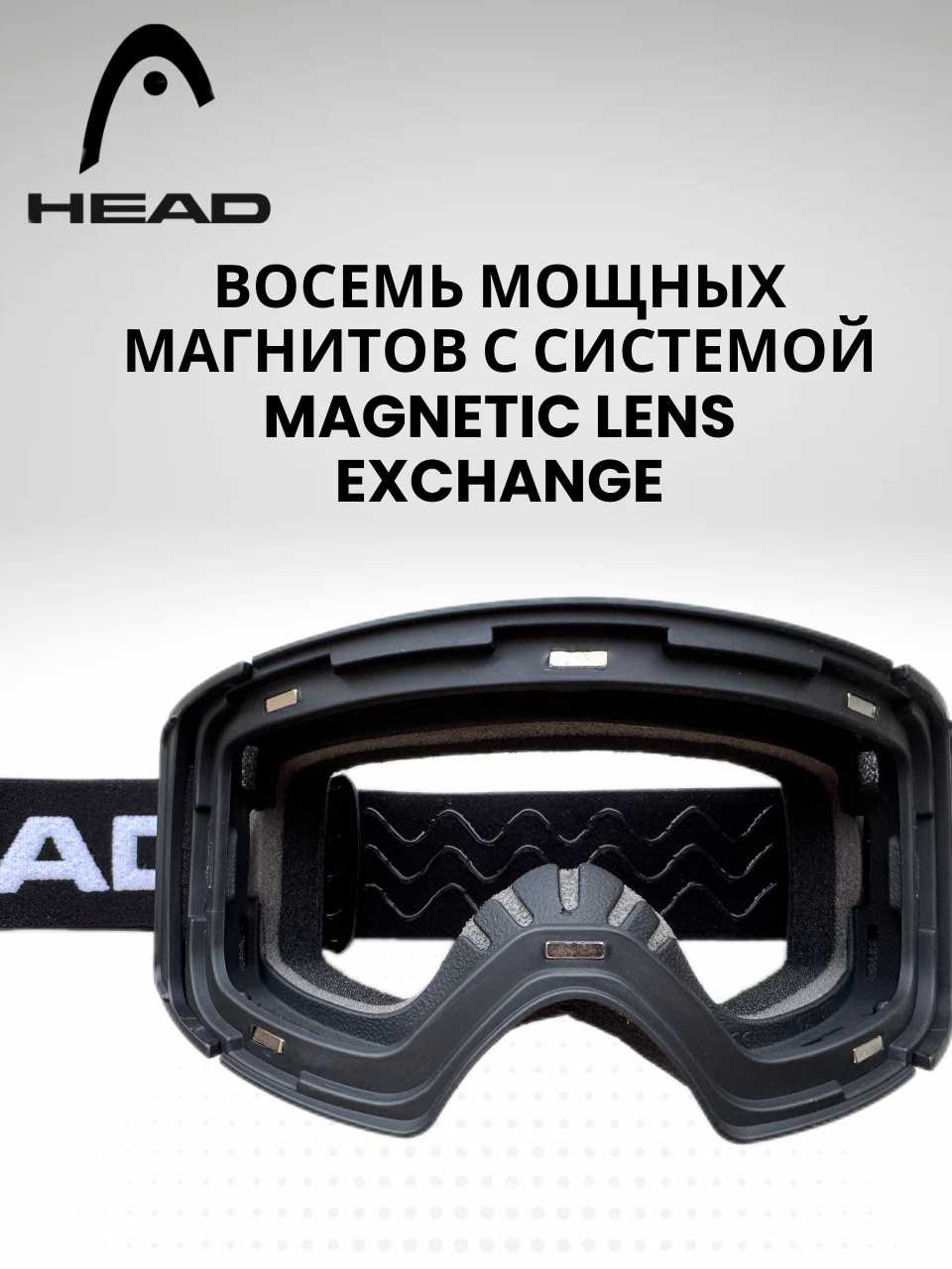 Маска / очки горнолыжные HEAD MAGNIFY фотография 4