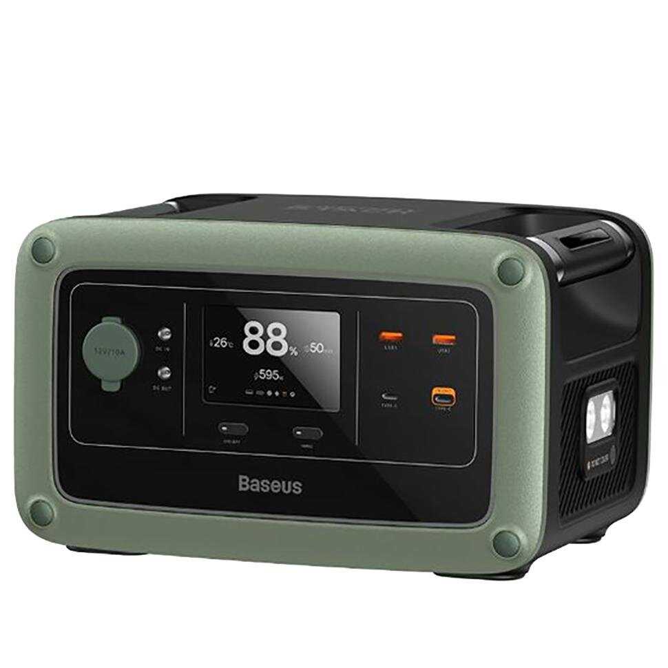 Цифровой внешний аккумулятор Baseus Energy Stack Digital Portable Energy Station 600W (CGNL000001) фотография 30