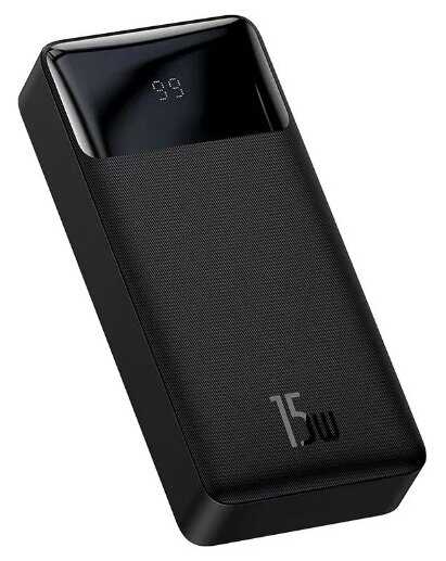 Портативный аккумулятор Baseus Bipow Digital Display Power bank 20000mAh 15W фотография 8