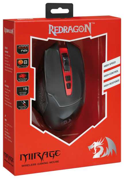 Беспроводная мышь Redragon Mirage фотография 8