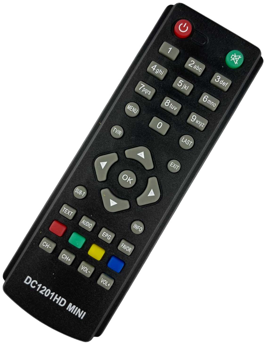 Пульт для цифровой приставки D-COLOR 1201HD фотография 1