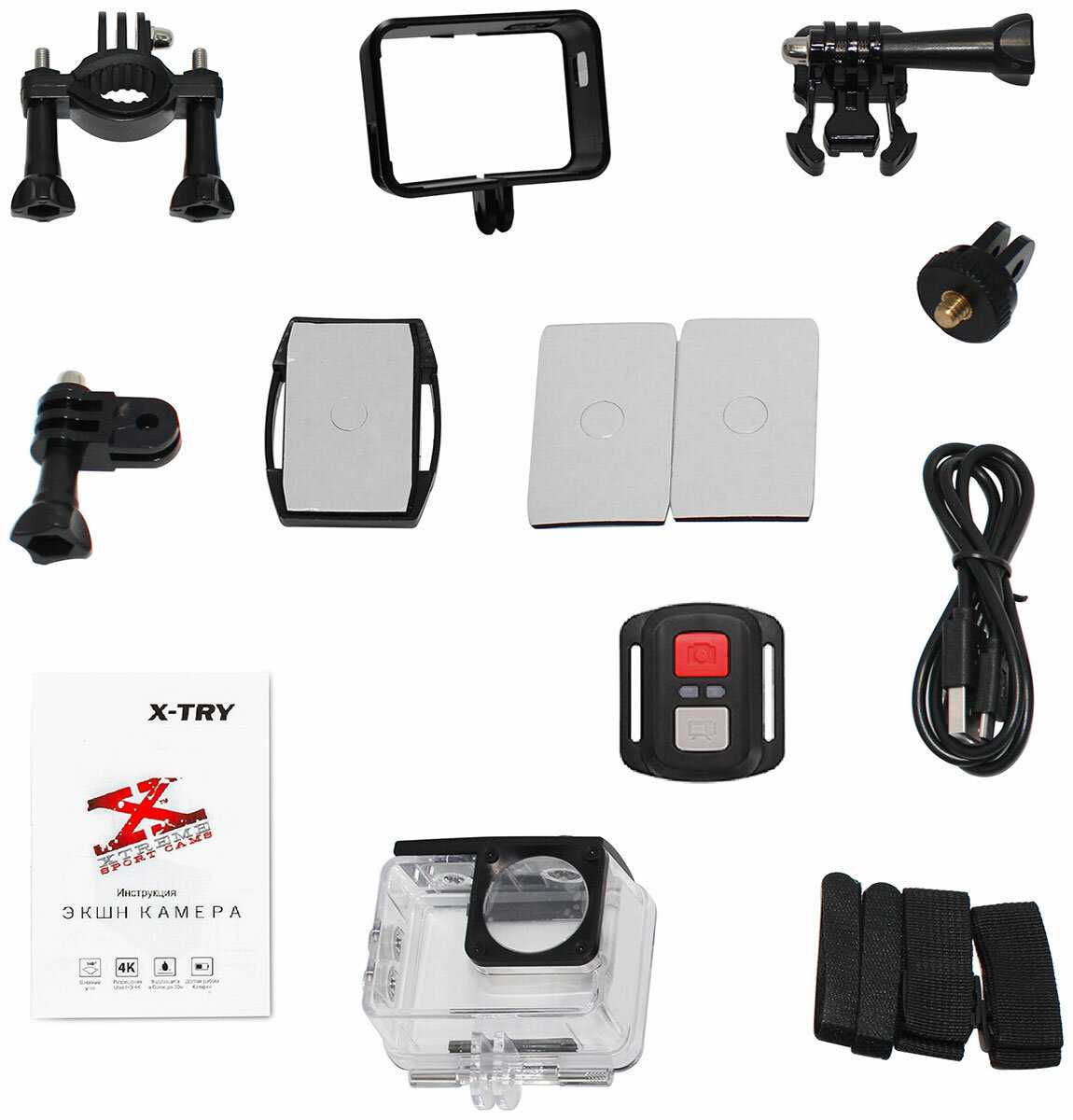 Экшн-камера X-Try XTC260 RC Real 4K Wi-Fi Standart фотография 7