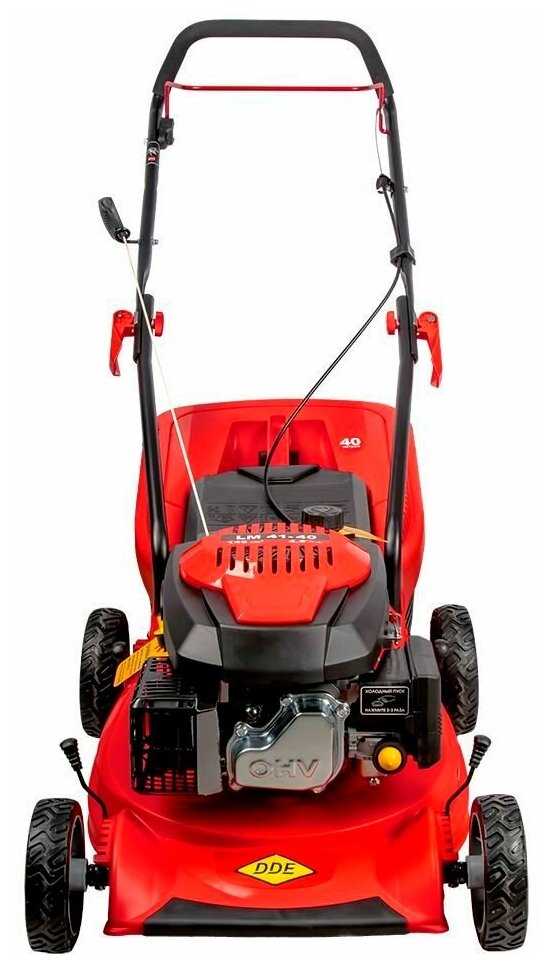 Бензиновая газонокосилка DDE LM 41-40 (4.5 л.с.) фотография 1