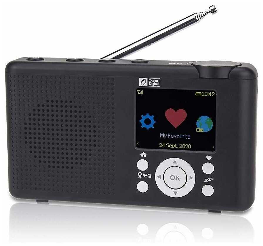 Интернет радио Ocean Digital WR 23F (Работа от аккумулятора, Wi-Fi, FM, Bluetooth) фотография 1