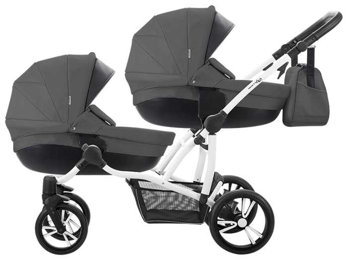 Универсальная коляска для двойни Bebetto 42 Comfort 2017, 2 в 1 фотография 25
