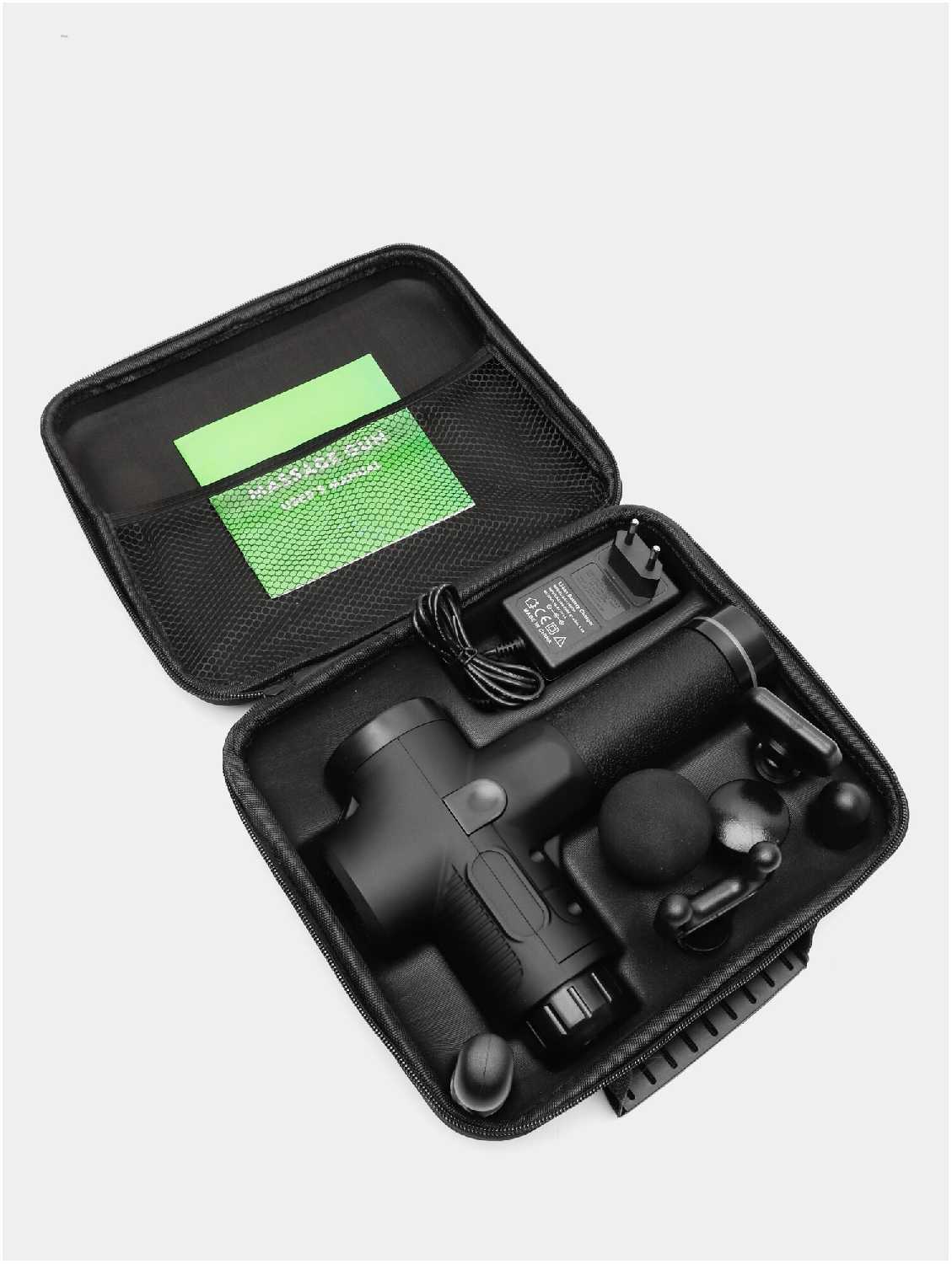 Перкуссионный массажер Пистолет для массажа фотография 14