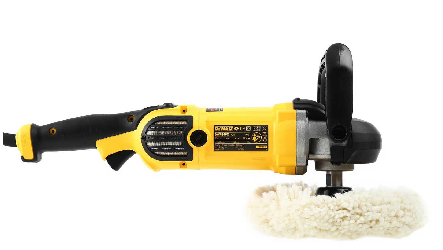 Полировальная машина DeWALT DWP849X фотография 4