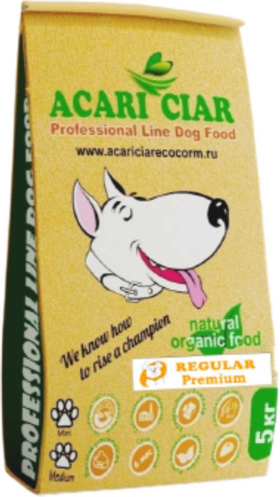 Корм для взрослых собак ACARI CIAR Regular с говядиной фотография 3