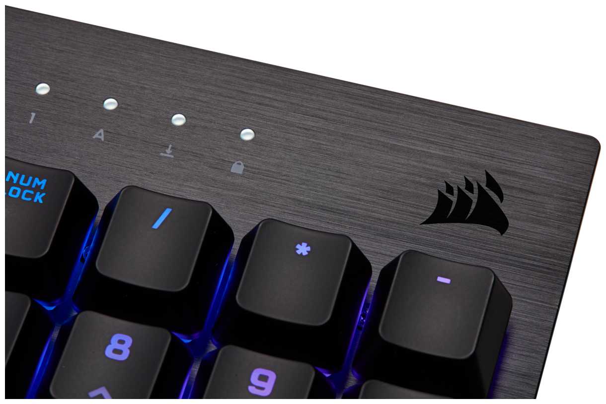 Клавиатура Corsair K60 RGB Pro Low Profile фотография 8