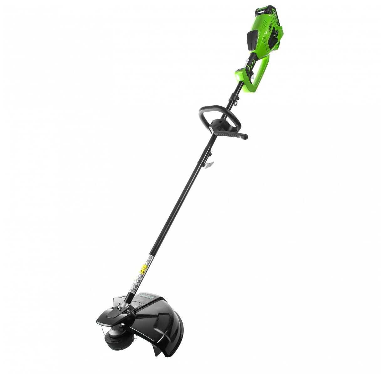 Триммер аккумуляторный Greenworks GD40BCK4 (1301507UB) фотография 16
