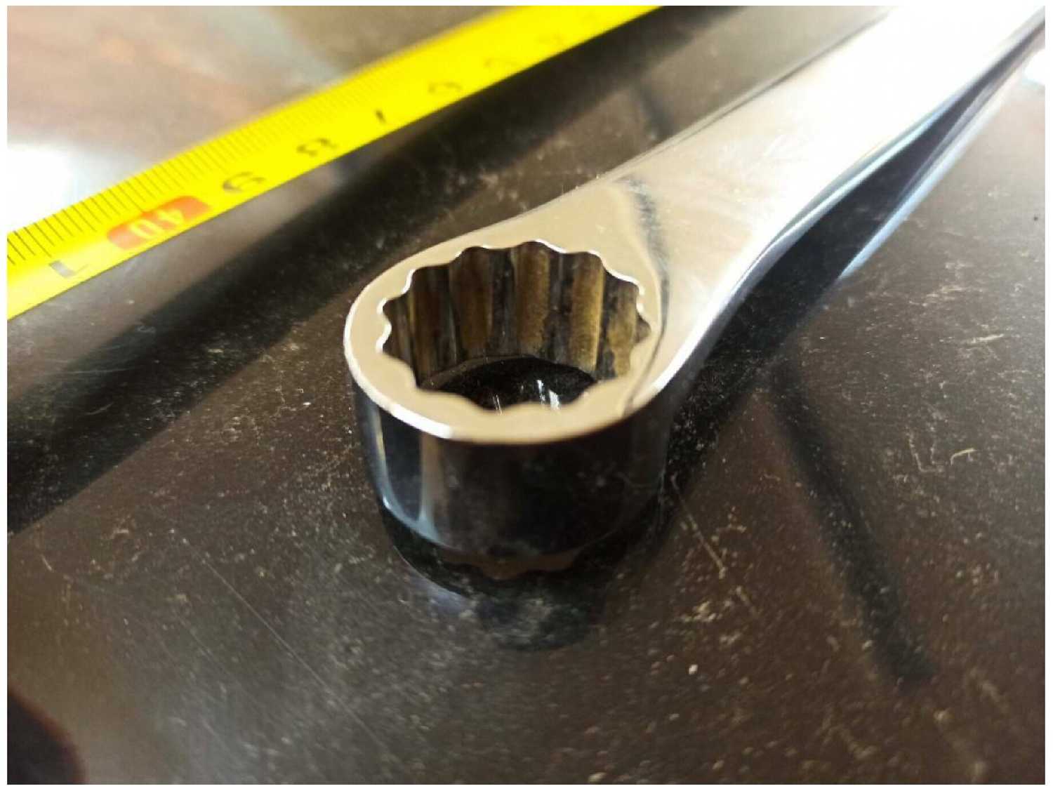 Ключ накидной JTC AUTO TOOLS JTC-3222, 19 мм х 17 мм фотография 5