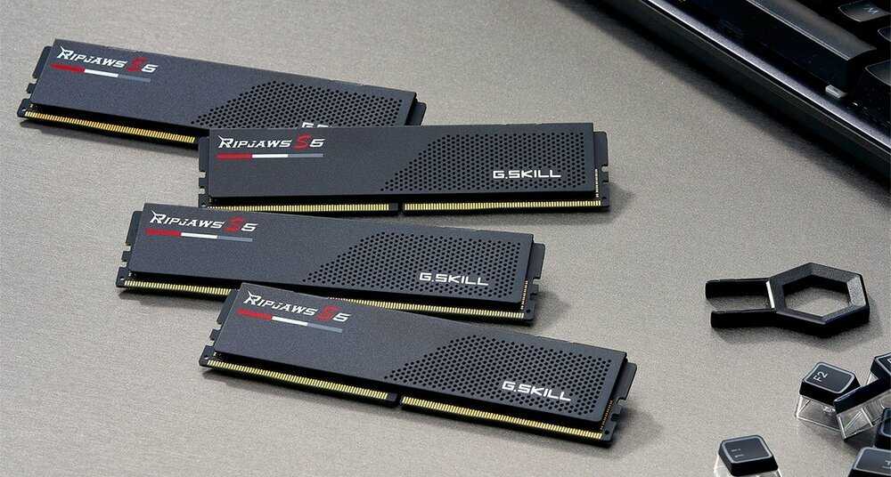 Оперативная память G.SKILL RIPJAWS S5 (F5-6800J3445G32GX2-RS5K) фотография 1