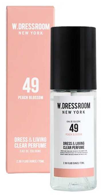 Парфюмированный спрей для одежды и дома W.Dressroom Peach Blossom (№49) фотография 1
