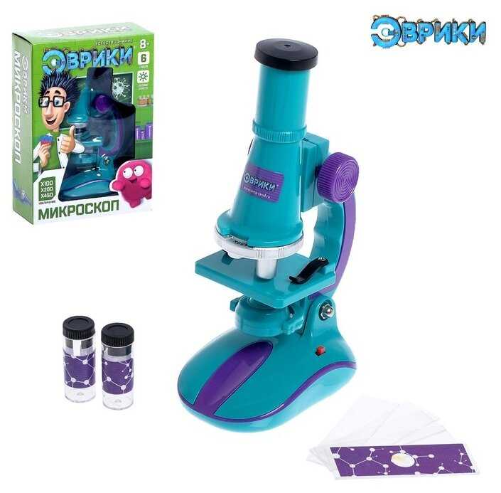 Микроскоп ЭВРИКИ Юный биолог 1629483/7411036