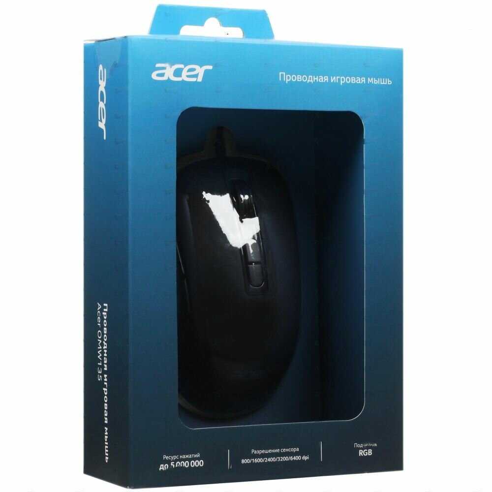 Комплект Мышь компьютерная Acer OMW135 (ZL. MCEEE.019) фотография 11