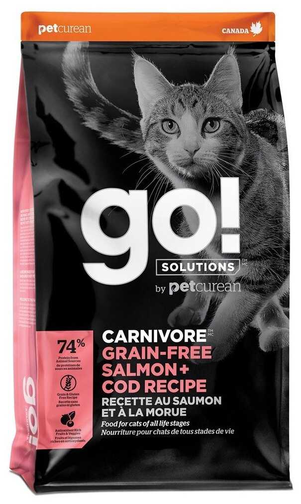 Корм для кошек GO! Carnivore (лосось, треска)