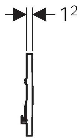 Кнопка смыва Geberit Sigma 30 (115.893.KJ.1) фотография 2