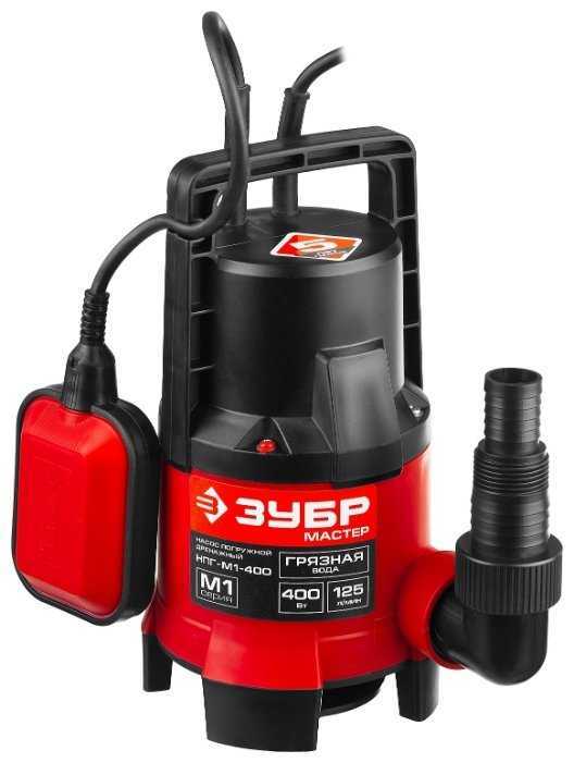 Дренажный насос ЗУБР НПГ-М1-400 (400 Вт) фотография 1